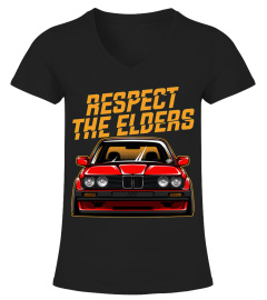 Clscr-021-BK.Respect The Elders - PAPAYA STREETART T-Shirt