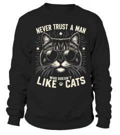 Cat trust man