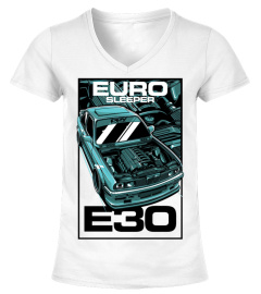 Clscr-021-WT. BMW E30 ENGINE BAY - PAPAYA STREETART T-Shirt