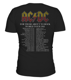2 SIDES - ACDC For Those About To Rock 1982 Tour