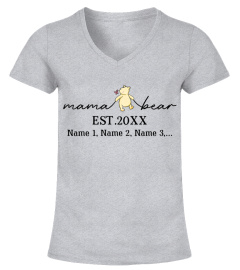 US - MamaBear Personalized Year and Names