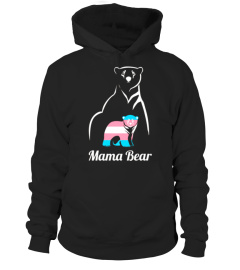 Lgbt Mama Bear T-Shirt Trans Pride Non-Binary