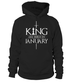 Kings Are Born In January T-Shirts