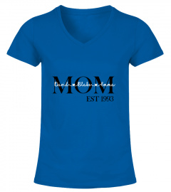 Mom Est XXXX - Custom Text T-shirt