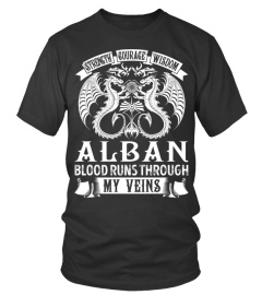 ALBAN - My Veins Name Shirts