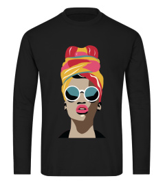 Headwrap Hair Afro Black Woman T-shirt