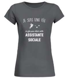 T-shirt Fée Assistante Sociale