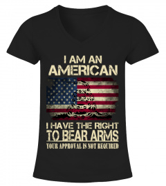 American - I have the right to bear arms
