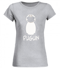 Pug Shirts For Boys And Kids Funny Puguin Tee Shirt
