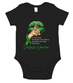 Don't Judge Me You have No Idea Scoliosis Warrior Green Ribbon Lip Shirt