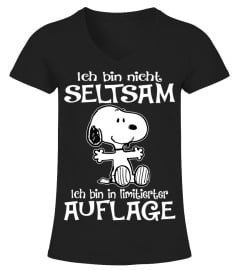 ICH BIN NICHT SELTSAM ICH BIN IN LIMITIERTER AUFLAGE - SNOOPY