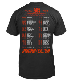 2 Side - Bruce Springsteen World Tour 2024 - Black