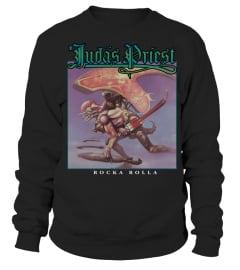 2 Sides Judas Priest Rocka Rolla 1974 Retro Style Double Sided BK