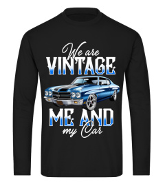 We are vintage me and my car