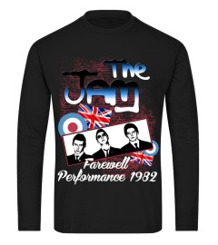 2 SIDES VINTAGE 80s 1982 THE JAM PUNK ROCK TOUR CONCERT PROMO  BK