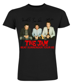 2 SIDES VINTAGE 1982 THE JAM BEAT SURRENDER 50.50 PUNK ROCK TOUR CONCERT PROMO BK