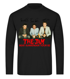 2 SIDES VINTAGE 1982 THE JAM BEAT SURRENDER 50.50 PUNK ROCK TOUR CONCERT PROMO BK