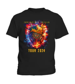 Judas Priest Invincible Shield 2024 Tour Shirts