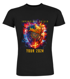 Judas Priest Invincible Shield 2024 Tour Shirts