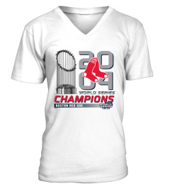 Boston Red Sox 47 2004 World Series Champs Franklin T Shirt