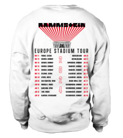 2 Side -  Europe Stadium Rammstein Tour 2024 - White