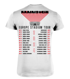 2 Side -  Europe Stadium Rammstein Tour 2024 - White