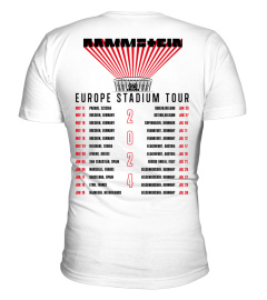 2 Side - Rammstein -  White -  Europe Stadium Tour 2024