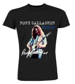 T-shirt unisexe Rory Gallagher Blues taille S à 5XL unisexe hommes LL113 BK