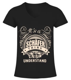 It's a Schäfer thing you wouldn't understand