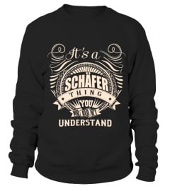 It's a Schäfer thing you wouldn't understand