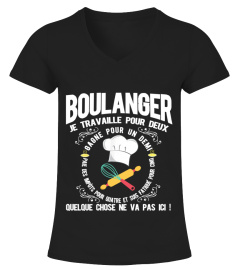 Boulanger-je travaille pour deux, gagne pour un demi T-Shirt