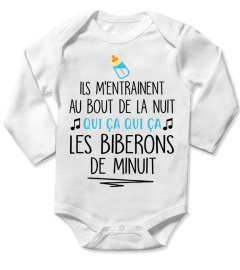 Edition Limitée - ILS M'ENTRAINENT AU BOUT DE LA NUIT "QUI CA QUI CA" LES BIBERONS DE MINUIT