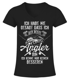 Angeln-Funny angler t-shirt, the best angler funny saying