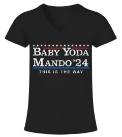 Baby Yoda Mando This Is The Way Shirt