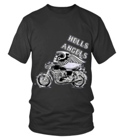 Hells Angeles motorcycle t-shirt
