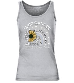 Lung Cancer Rainbow  T-shirt