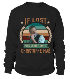 IF LOST PLEASE RETURN TO CHRISTOPHE MAE