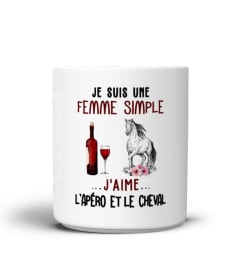 Femme Simple - Cheval