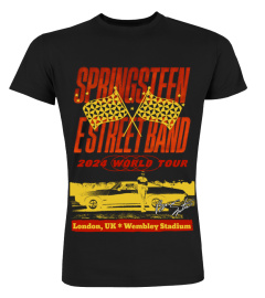 2 Side - Custom Text - Bruce Springsteen World Tour 2024 - BK