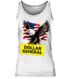 Dollar General Eagle American Flag