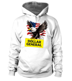 Dollar General Eagle American Flag