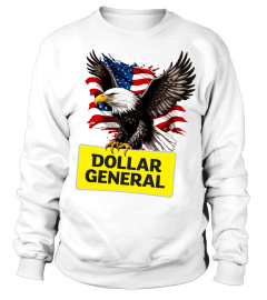 Dollar General Eagle American Flag