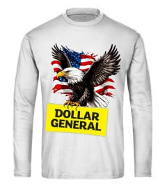 Dollar General Eagle American Flag