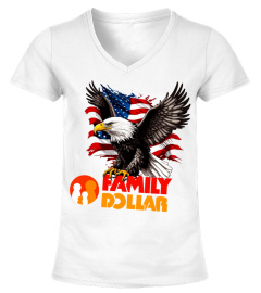 Family Dollar Eagle American Flag