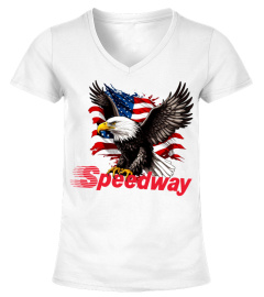 Speedway Eagle American Flag