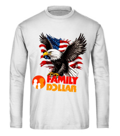 Family Dollar Eagle American Flag