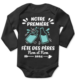 NOTRE PREMIÈRE FÊTE DES PÈRES "NOM ET NOM"