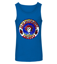 100IB-043-WT.LBL. Grateful Dead, “Skeleton and Roses”