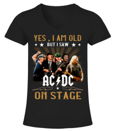 I Saw Acdc Tour 2024 On Stage Vintage T-Shirt