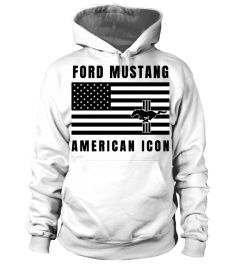 Clscr-011-WT.Ford Mustang American Icon Sticker